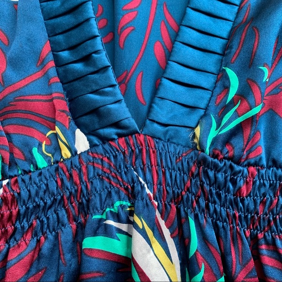 Yumi Kim Silk Printed Kimono Top Small - Picture 4 of 7